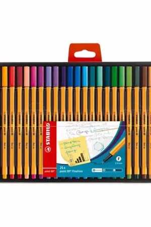 STABILO point 88 Fineliners in Etui - 25dlg. Goedkoop