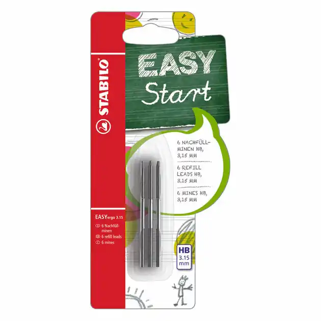 STABILO EASYergo 3.15 Navullingen HB - 6st. Koop Online
