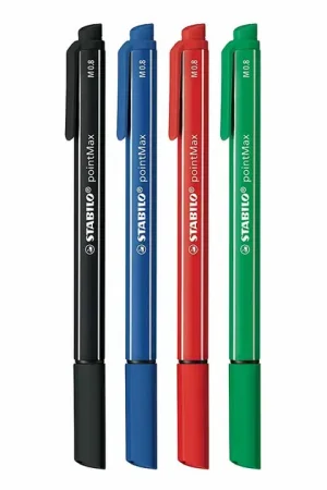 STABILO pointMax Fineliners - 4dlg. Populair