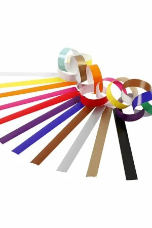 Papier stroken - Diverse kleuren, 2400st. Premium
