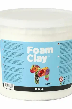 Foam Clay - Wit, 560gr. Actieprijs