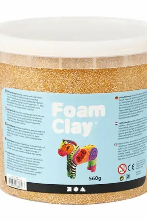 Flitsaanbieding Foam Clay - Metallic Goud, 560gr.