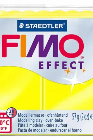 Laatste Kans FIMO Effect Boetseerklei Neon Geel, 57gr