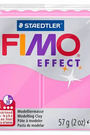 Seizoensaanbieding FIMO Effect Boetseerklei Neon Roze, 57gr