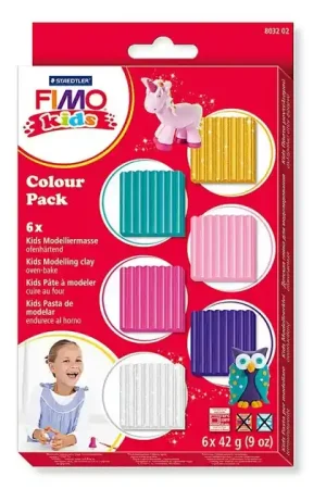 FIMO Kids Boetseerklei Extra Kleuren, 6dlg. Nu Kopen
