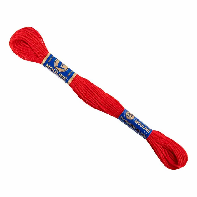 Betaalbaar Borduurgaren Rood, 8m