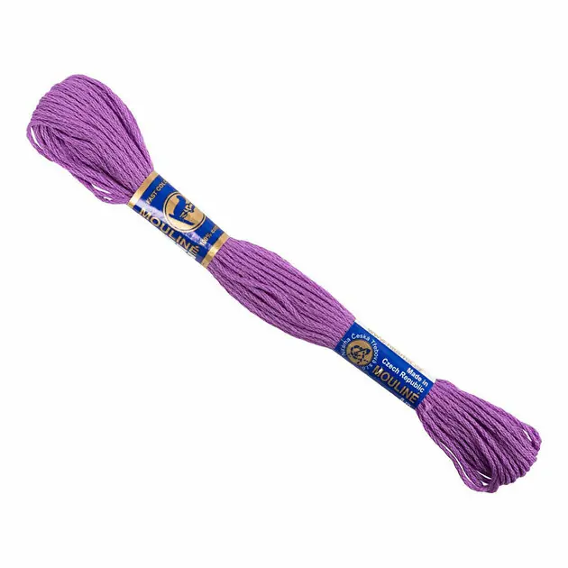 Betrouwbaar Borduurgaren Paars, 8m