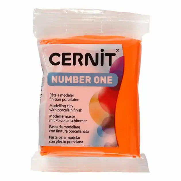 Beperkt Aanbod Cernit Boetseerklei Oranje, 56 gram