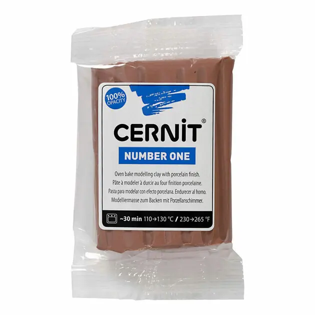 Korting Cernit Boetseerklei Taupe, 56 gram