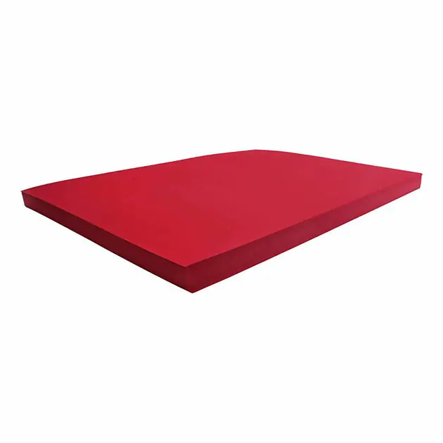 Gekleurd Karton Kerstrood 270gr, 100 Vellen Beperkte Voorraad