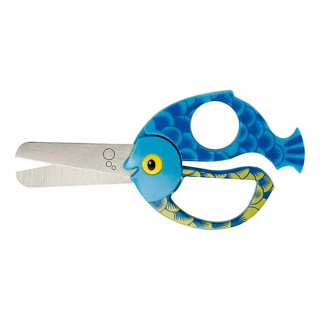 Fiskars Kinderschaar met Dierenmotief Vis - 13cm Express Levering