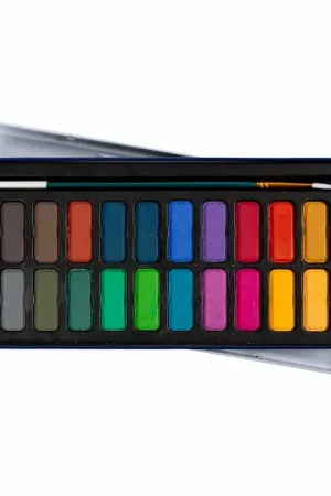 Aquarelset Diverse Kleuren - 24 Kleuren Alleen Vandaag