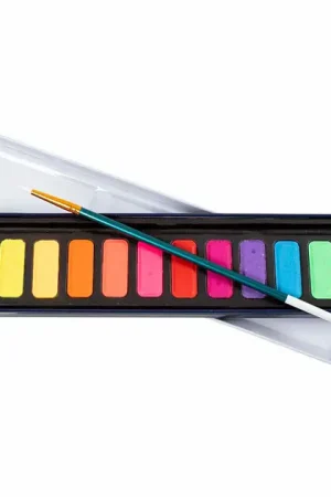 Aquarelset Pastel Kleuren - 12 Kleuren Express Levering