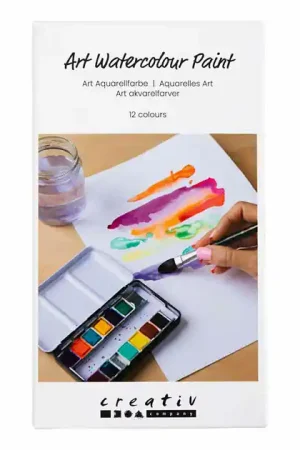 Art Aquarelverf Bloemen en Landschappen - 12 Kleuren Direct Verzonden