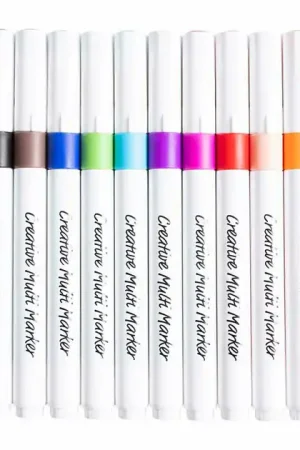 Creatieve Multi Stift 4mm Diverse Kleuren - 12st. Goedkoop