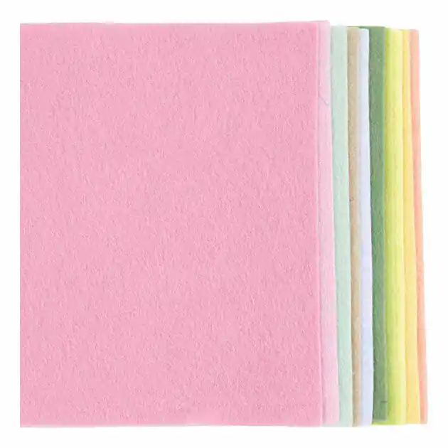 Koop Online Hobbyvilt A4 Dikte 2mm Pastelkleuren - 10st.