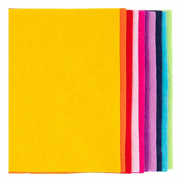 Laatste Kans Hobbyvilt A4 Dikte 2mm Kleurrijk - 10st.