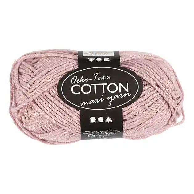 Katoengaren Afm 8/8 L: 80-85 M Lavendel - 50gr. Lage Kosten