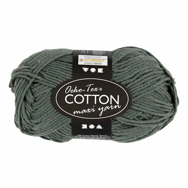 Katoengaren Afm 8/8 L: 80-85 M Grijs - 50gr. Lage Kosten