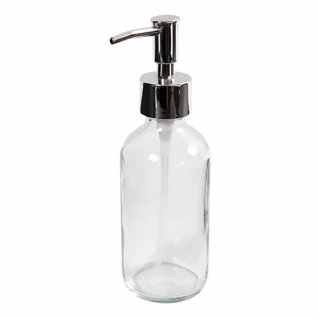 Express Levering Glazen Zeeppomp - 230ml.