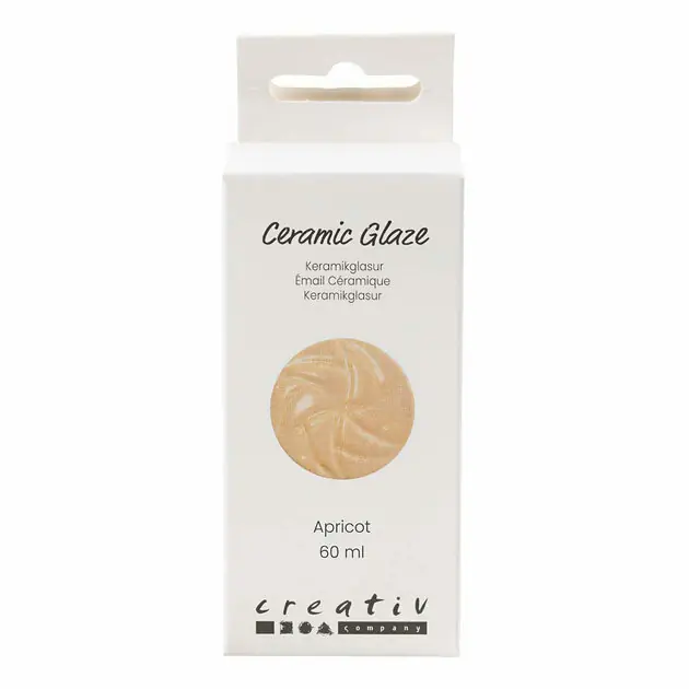 Merkproduct Keramiek Glazuur 984-1101 C Dekkend Apricot - 60ml