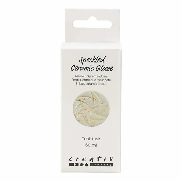 Gespikkeld Keramiek Glazuur 999-1060 C Dekkend Tusk Tusk - 60ml Finale Uitverkoop