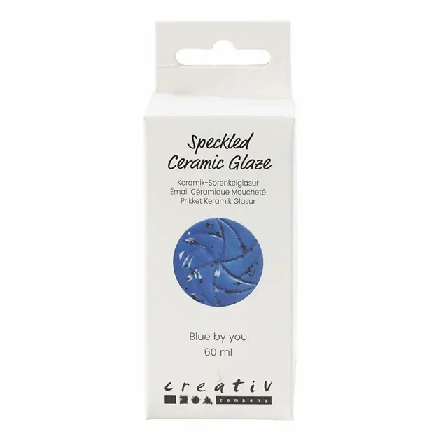Gespikkeld Keramiek Glazuur 999-1060 C Dekkend Blue by You - 60ml Tijdelijk Beschikbaar