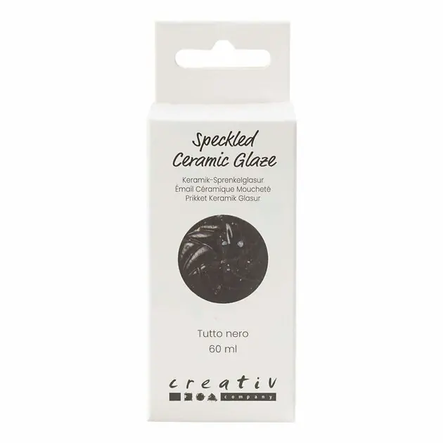 Gespikkeld Keramiek Glazuur 999-1060 C Dekkend Tutto Nero - 60ml Koopje