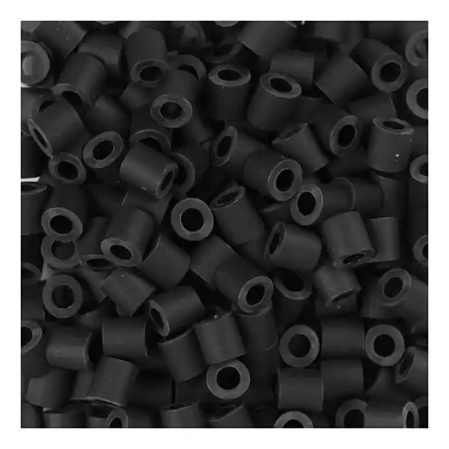 NABBI BioBeads 5x5mm Zwart - 3000st. Express Levering