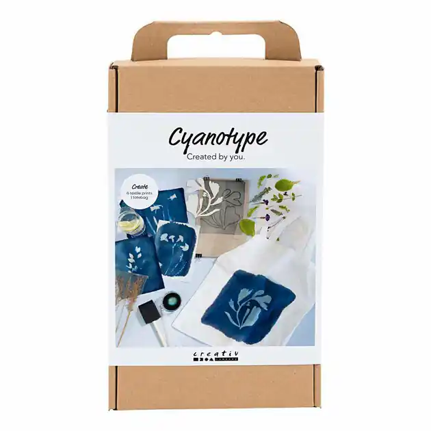 Hobbyset Cyanotypie Textiel Blauw Voordeelprijs