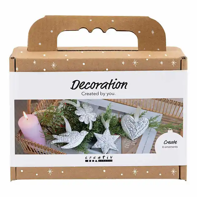 Mini Hobbyset Decoratie Kerstdecoratie Silver Metal Lage Prijs