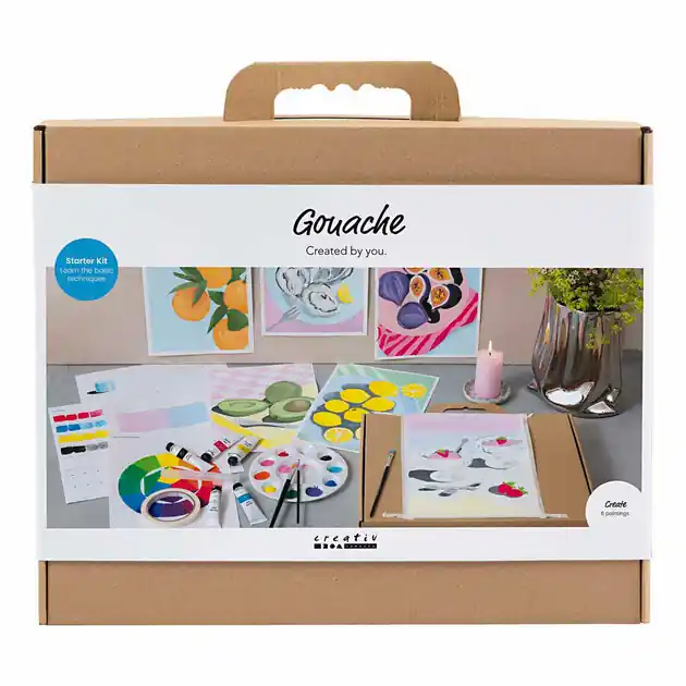 Starter Hobbyset Gouache Schilderijen Must-Have
