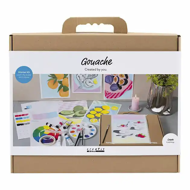 Starter Hobbyset Gouache Schilderijen Lage Prijs