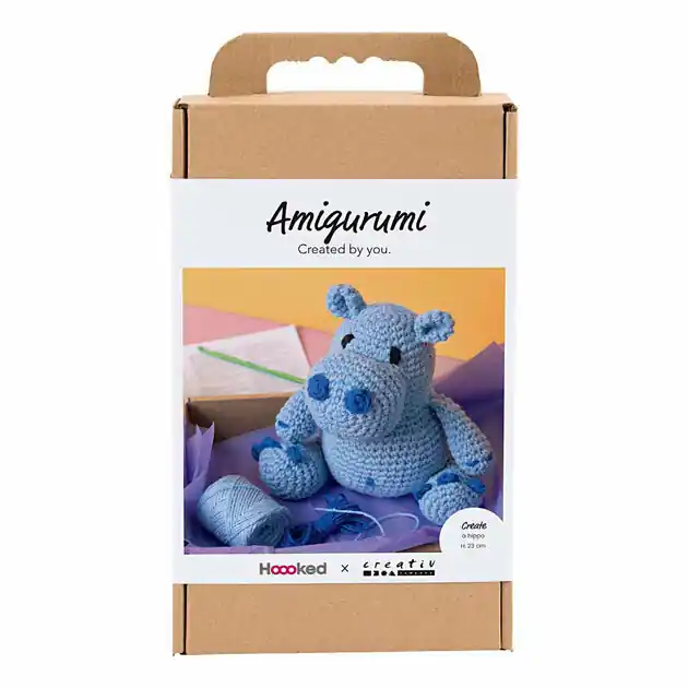 Hobbyset Amigurumi Nijlpaard Snelle Levering