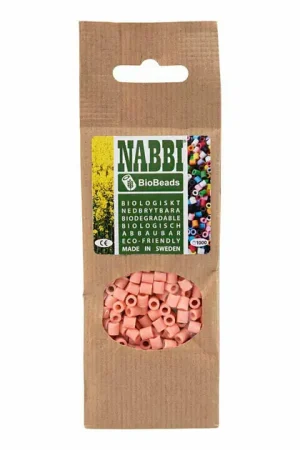 Bestel Nu NABBI BioBeads 5x5mm Salmon - 1000st.