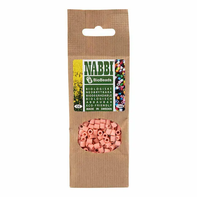 Bestel Nu NABBI BioBeads 5x5mm Salmon - 1000st.