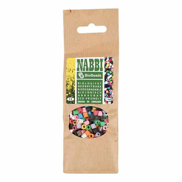 Koop Vandaag NABBI BioBeads 5x5mm Diverse Kleuren - 1000st.