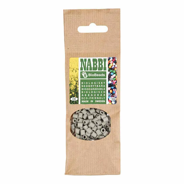 NABBI BioBeads 5x5mm Grijs - 1000st. Bestseller