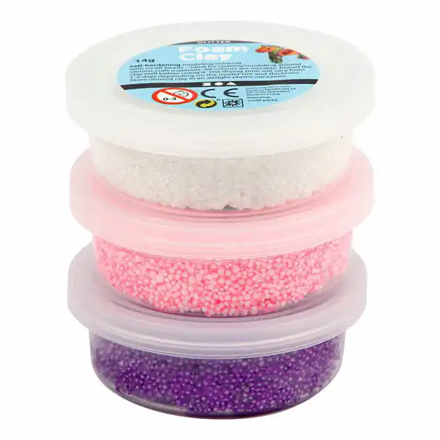 Exclusieve Aanbieding Foam Clay Glitter Metallic - 3x14gr.