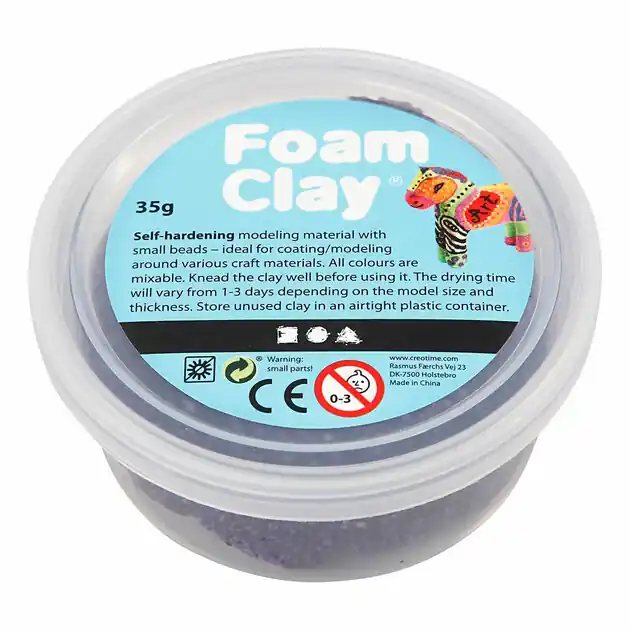 Gereduceerde Prijs Foam Clay Paars - 35gr.