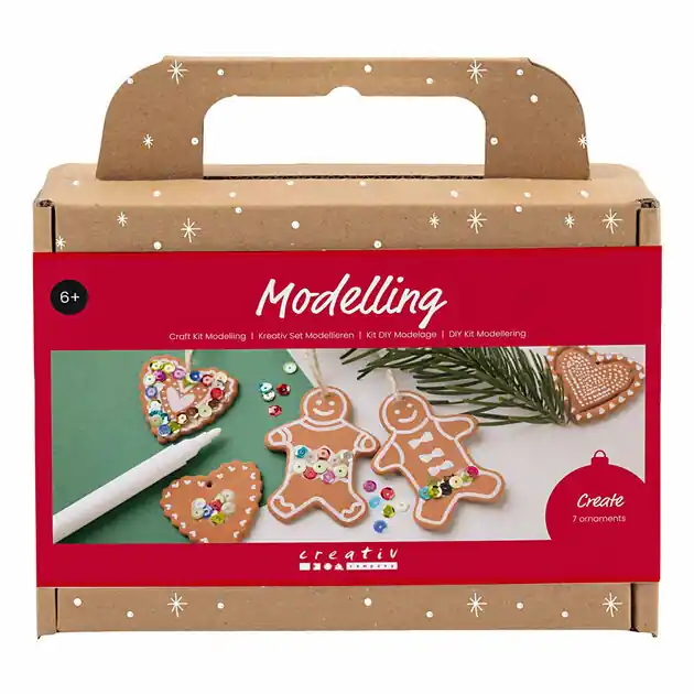 Speciale Aanbieding Hobbyset Boetseren Kleine Kerstfiguren