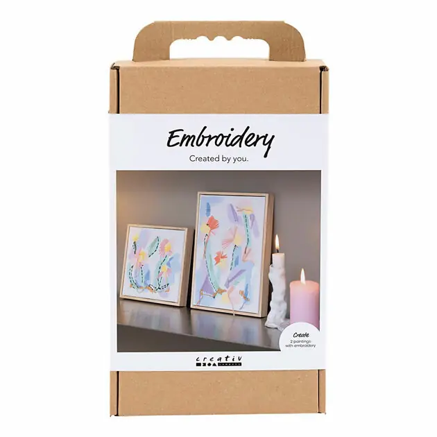 Tijdelijk Beschikbaar Hobbyset Borduurwerk Pastelkleuren