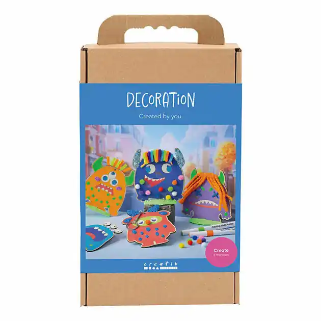 Hobbyset Decoratie - 8 Monsters Laatste Versie