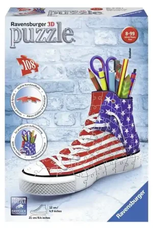 Ravensburger 3D Puzzel - Amerika Sneaker -108st. Must-Have