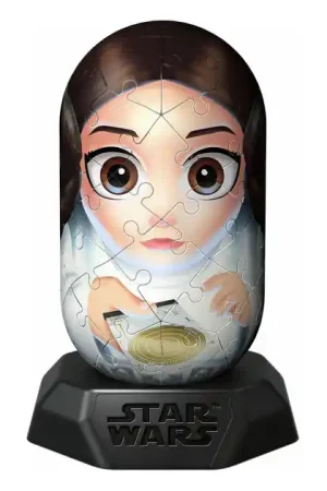 Gereduceerde Prijs Ravensburger 3D Puzzel Hylkies Star Wars Princess Leia, 54st.