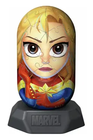Merkproduct Ravensburger 3D Puzzel Hylkies Marvel Captain Marvel, 54st.