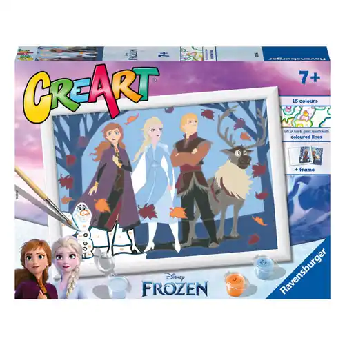 Ravensburger CreArt Schilderen op Nummer - Disney Best Friends Weekendaanbieding