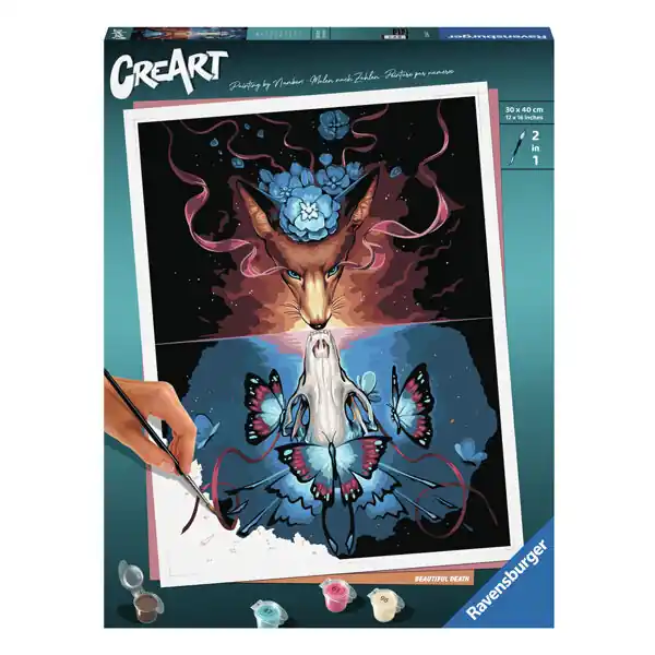 Ravensburger CreArt Schilderen op Nummer - Beautiful Death Korting