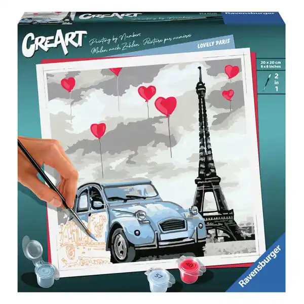 Uitverkoop Ravensburger CreArt Schilderen op Nummer - Paris