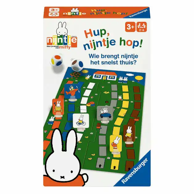 Actieprijs Ravensburger Hup Nijntje Hop Kleurendobbelsteenspel